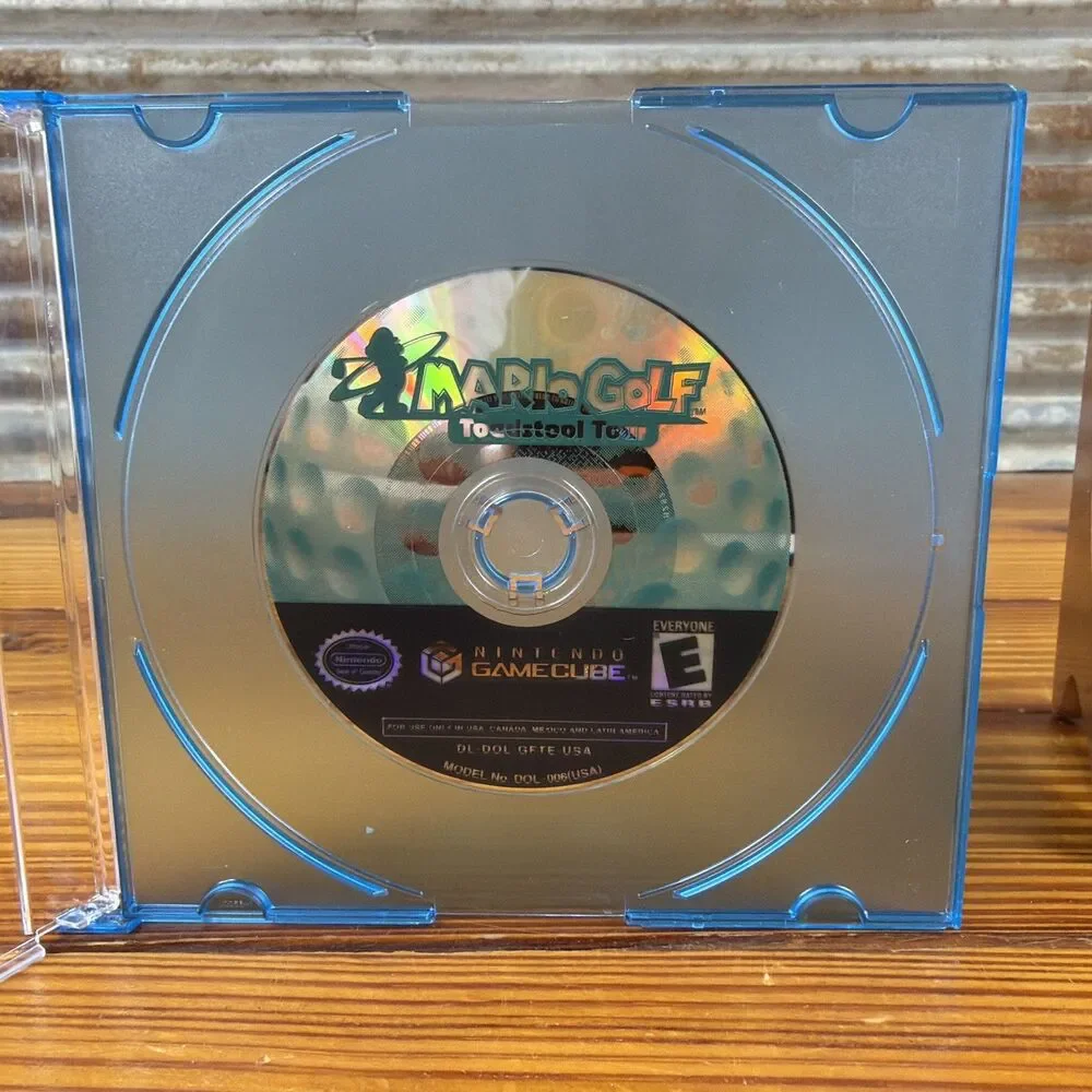 Mario Golf: Toadstool Tour (GameCube, 2003) Disc ONLY TESTED MINT!